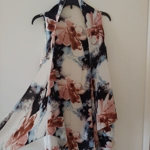 Sleeveless Poncho/Loose Vest/Tunic